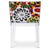 Chaise de salle à manger - Transparent - Design avec accoudoirs - Miss Style image 7