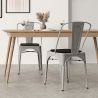 Chaise en acier de salle à manger - Design industriel - Nouvelle édition - Stylix image 7