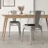 Chaise en acier de salle à manger - Design industriel - Nouvelle édition - Stylix image 7