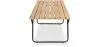 Banc en Bois Style Nordique (180cm) - Yean image 7