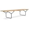Banc en Bois Style Nordique (180cm) - Yean image 7