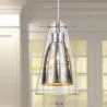 Lampe de plafond - Lampe suspendue - Acier et verre - Apolo image 7
