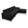Chaise Longue Design - Revêtement en Cuir - Droite - Sama image 7