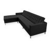 Chaiselongue Design - Cuir recouvert - Nova image 7