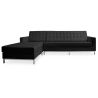 Chaiselongue Design - Cuir recouvert - Nova image 7