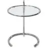 Table d'appoint ronde ajustable - Verre et acier - Lake image 7