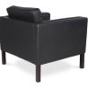 Fauteuil avec accoudoir - Revêtu de cuir - Betzalel image 7