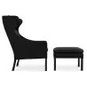 Fauteuil avec Repose-pieds - Revêtement en similicuir - Micah image 7