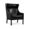 Fauteuil avec Repose-Pieds - Revêtement en Cuir - Micah image 7