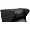 Fauteuil avec Repose-Pieds - Revêtement en Cuir - Micah image 7