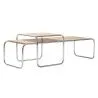 Lot de 2 tables basses - Bois et métal - Lacky image 7