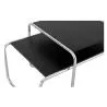 Lot de 2 tables basses - Bois et métal - Lacky image 7