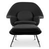 Fauteuil Design avec Repose-Pieds - Revêtement en Tissu - Womb image 7