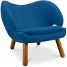 Fauteuil Revêtu de Tissu - Design Scandinave - Pelitano image 7