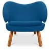 Fauteuil Revêtu de Tissu - Design Scandinave - Pelitano image 7
