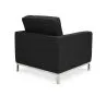 Fauteuil Design avec Repose-Pieds - Revêtement en Cachemire - Konel image 7