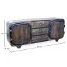 Meuble TV en Bois - Design Industriel Rétro - Shell image 7