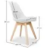Chaise de salle à manger - Style Scandinave - Denisse image 7