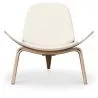 Fauteuil design - Fauteuil scandinave - Revêtement en similicuir - Lucy image 7