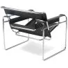 Chaise longue - Cuir et métal - Ivan image 7