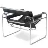 Chaise longue - Cuir et métal - Ivan image 7