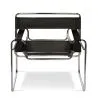 Chaise longue - Cuir et métal - Ivan image 7