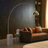 Lampadaire avec Base en Marbre - Lampe de Salon - Bow image 7