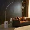Lampadaire avec Base en Marbre - Lampe de Salon - Bow image 7