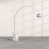 Lampadaire avec Base en Marbre - Lampe de Salon - Bow image 7