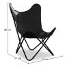 Chaise en Cuir - Design Papillon - Wun image 7