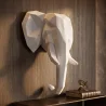 Tête d'éléphant Origami Résine image 7
