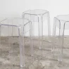Tabouret Bas Transparent - 47cm - Victoria Queen image 7