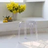 Tabouret Bas Transparent - 47cm - Victoria Queen image 7