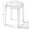 Tabouret Bas Transparent - 47cm - Arthur image 7