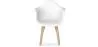 Chaise de salle à manger avec accoudoirs - Style scandinave - Dominic image 7