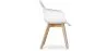 Chaise de salle à manger avec accoudoirs - Style scandinave - Dominic image 7