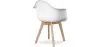 Chaise de salle à manger avec accoudoirs - Style scandinave - Dominic image 7