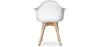 Chaise de salle à manger avec accoudoirs - Style scandinave - Dominic image 7