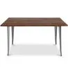 Table à manger rectangulaire - Industrielle - Bois - Tawny image 7