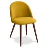 Chaise de salle à manger - Tapissée en tissu - Style scandinave - Evelyne image 7