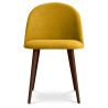 Chaise de salle à manger - Tapissée en tissu - Style scandinave - Evelyne image 7