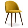 Chaise de salle à manger - Tapissée en tissu - Style scandinave - Evelyne image 7