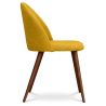 Chaise de salle à manger - Tapissée en tissu - Style scandinave - Evelyne image 7