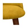 Chaise de salle à manger - Tapissée en tissu - Style scandinave - Evelyne image 7