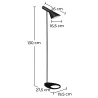 Lampadaire - Lampe de Salon Flexo - Nalan image 7