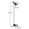 Lampadaire - Lampe de Salon Flexo - Nalan image 7