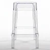 Tabouret Design Transparent - 65cm - Victoria Queen image 7
