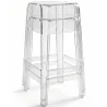 Tabouret Design Transparent - 65cm - Victoria Queen image 7
