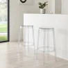 Tabouret Design Transparent - 65cm - Arthur image 7