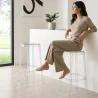 Tabouret Design Transparent - 65cm - Arthur image 7